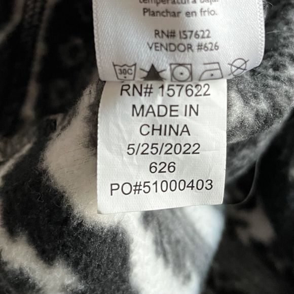 Eddie Bauer Aztec Fleece Jacket Womens XXL 1/4 Zip Pullover Geometric Pattern - Picture 6 of 7